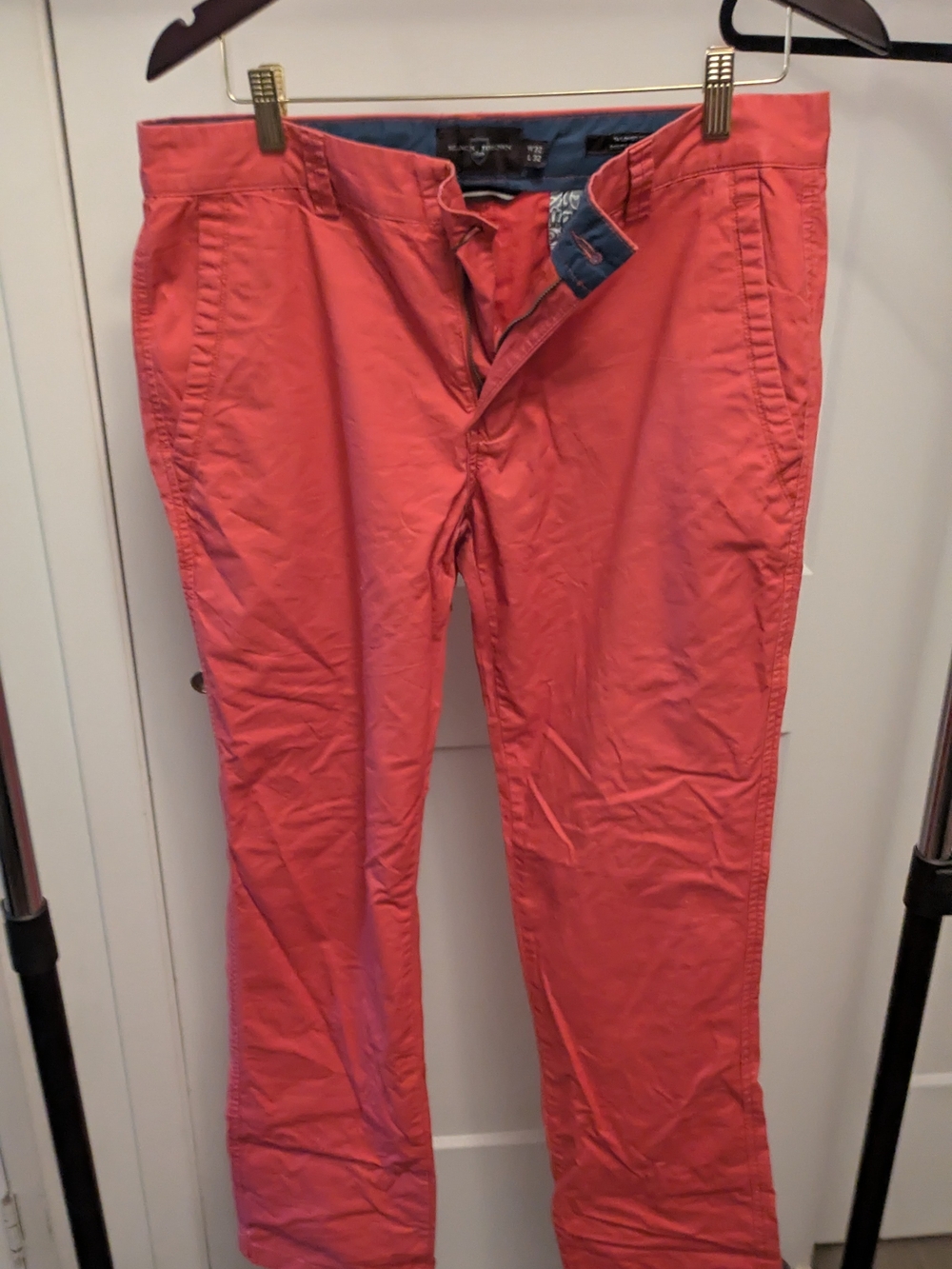 Brand New Black Brown 1826 Coral Chino Pants